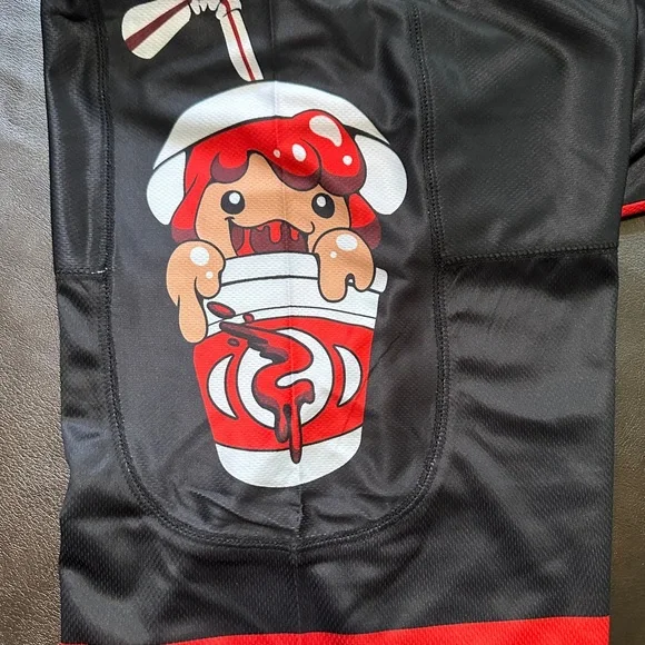 Slushii edm Red Black Hockey Jersey - Picture 3 of 4